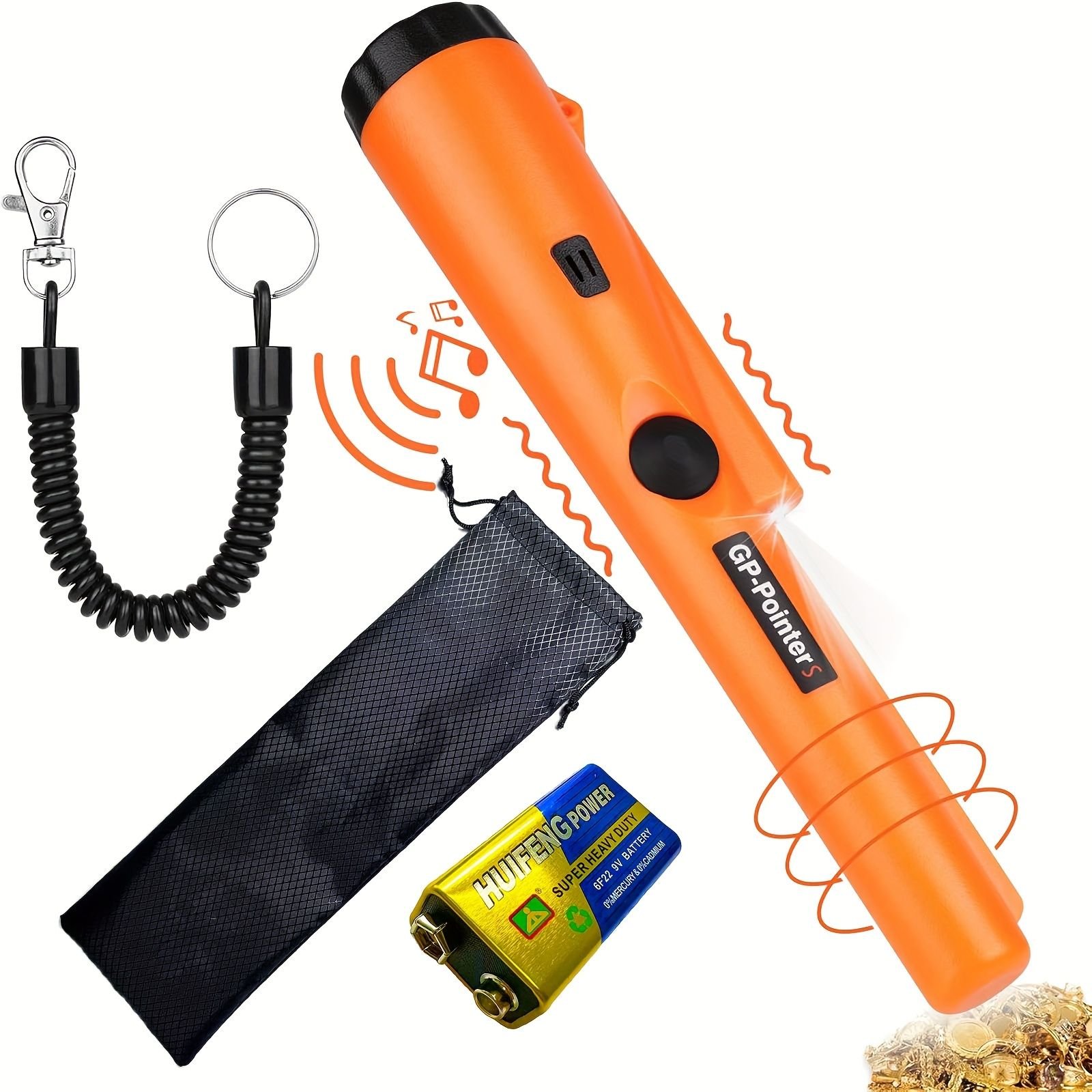 Includes 9V Battery, Capable of Precise Positioning