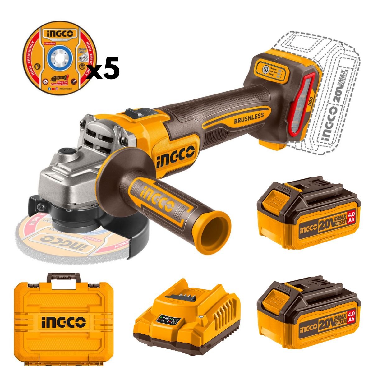 Special - Ingco Cordless Angle