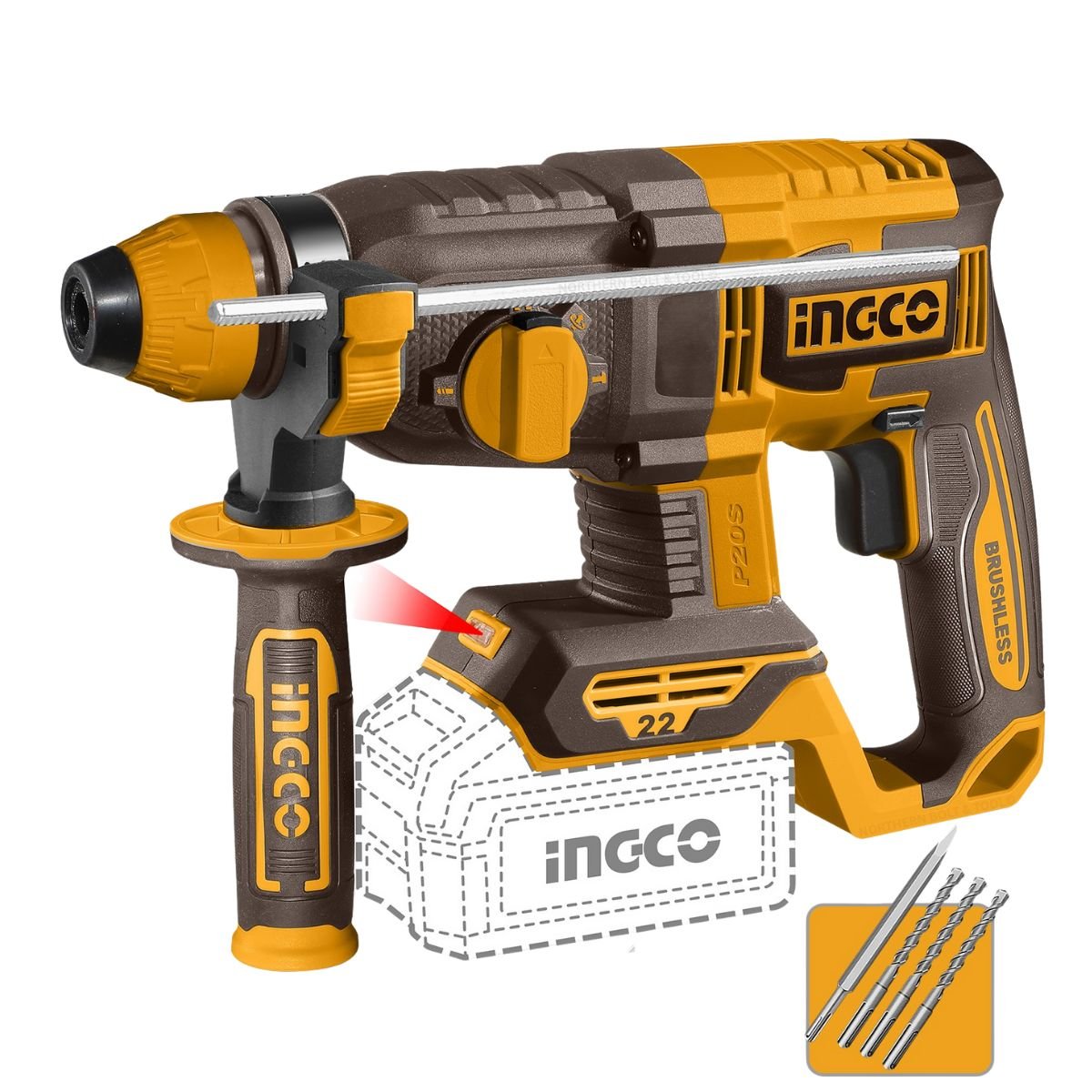 Special - Ingco Cordless Rotary