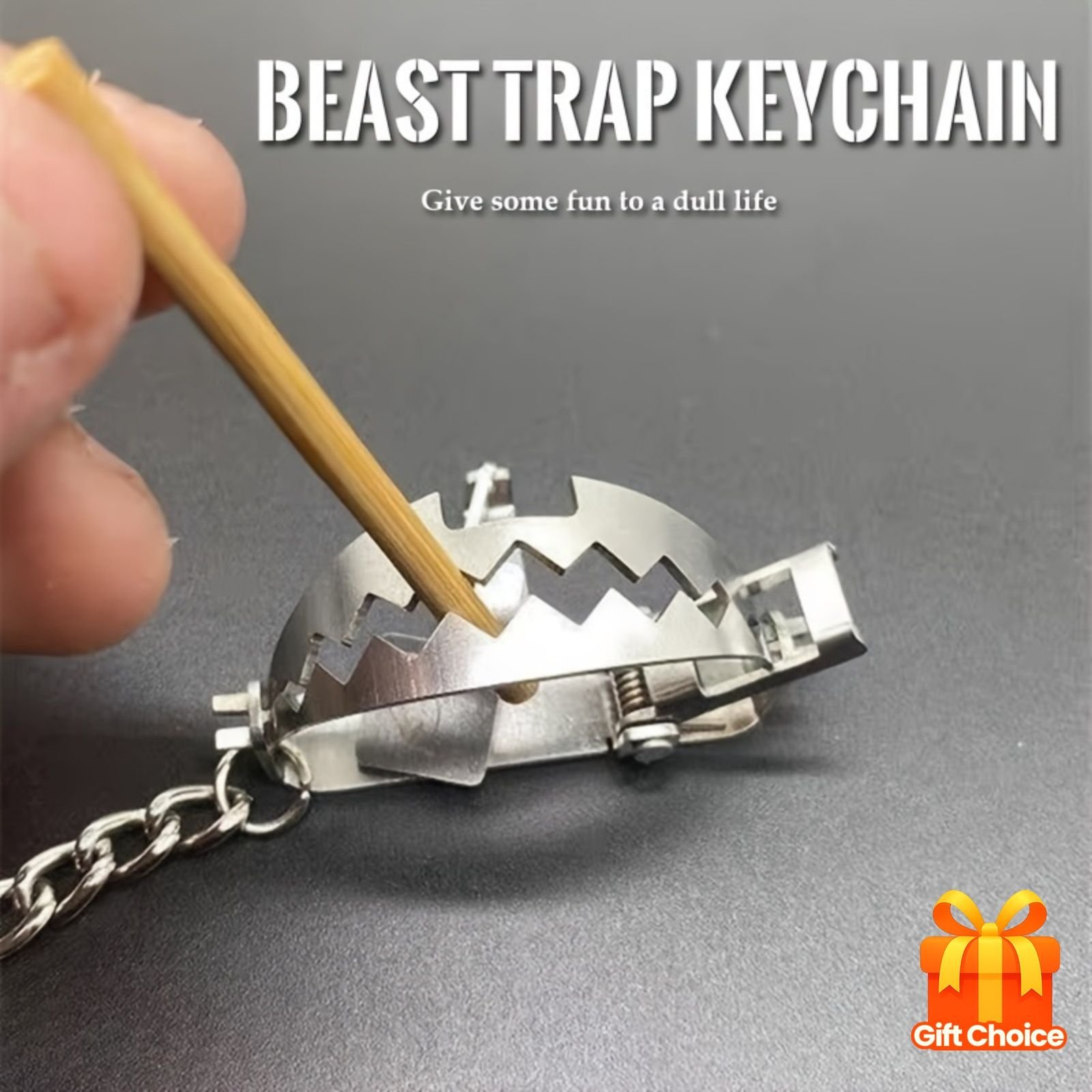 Stainless Steel Mini Keychain -