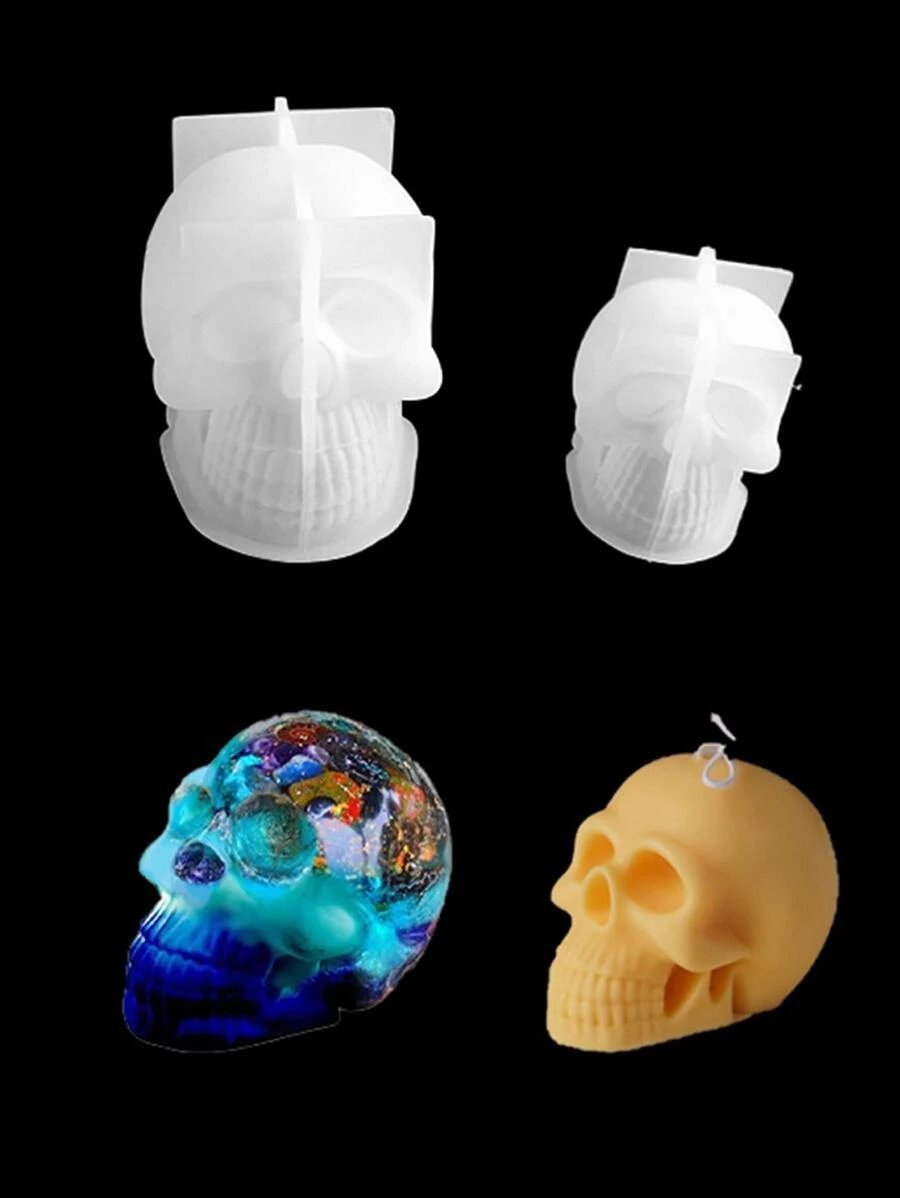 1pc Skull Shaped Mold
