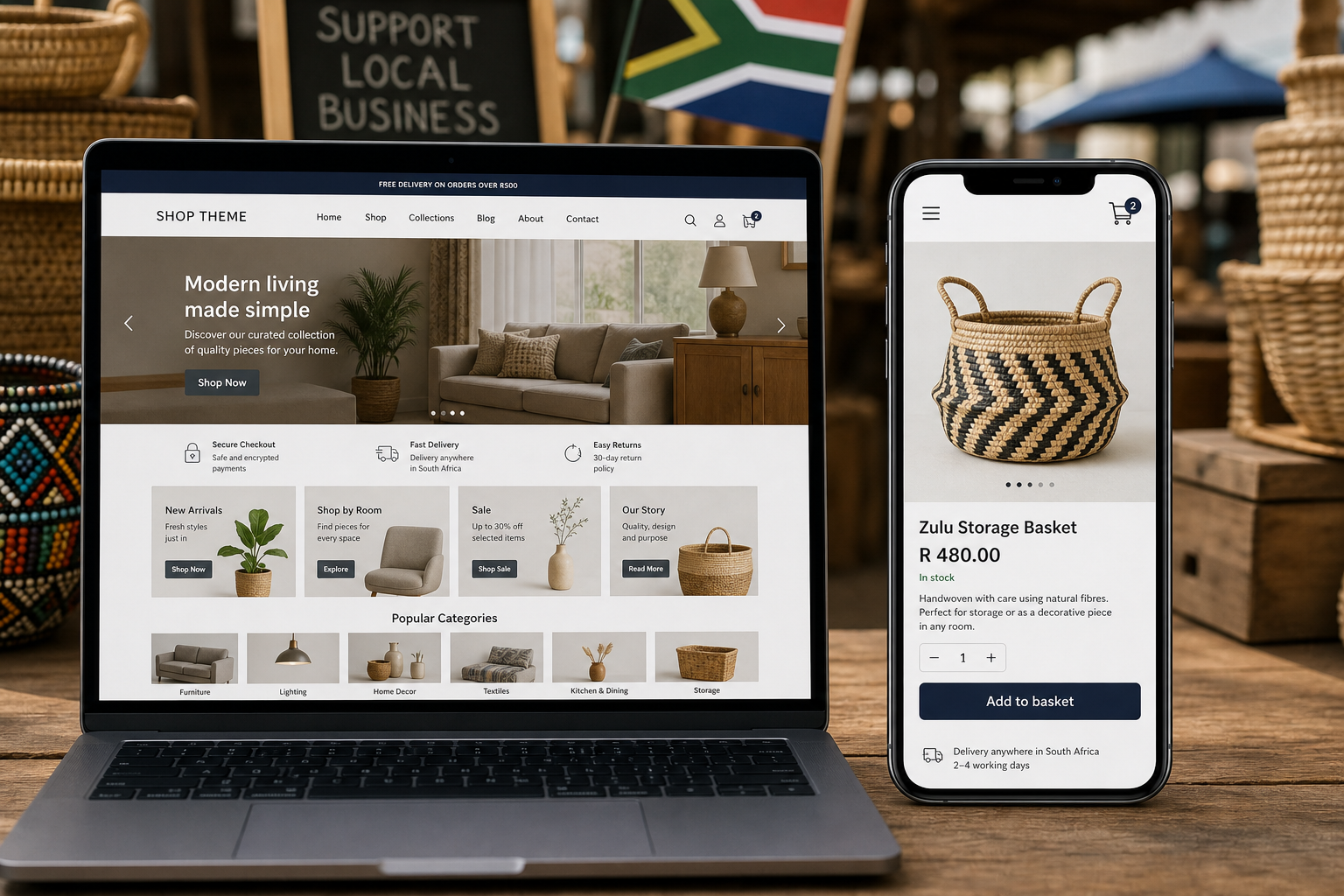 Why a custom React storefront beats a theme when you actually sell online